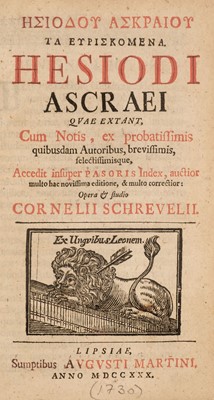 Lot 321 - [Sorel, Charles]. La Varye Histoire Comique de Francion..., 1668, and others
