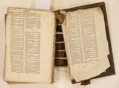 Lot 279 - Grégoire (Pierre). De republica libri sex et viginti... , 1st edition, 1596