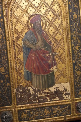 Lot 259 - Joni (Icilio Frederico, 1866-1946). Imitation 15th century painted and gilded binding