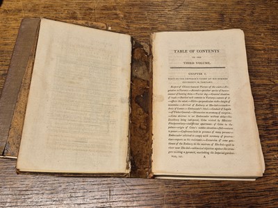 Lot 60 - Staunton (George). An Authentic Account of an Embassy from the King of Great Britain to the Emperor of China, 3 volumes, 1797