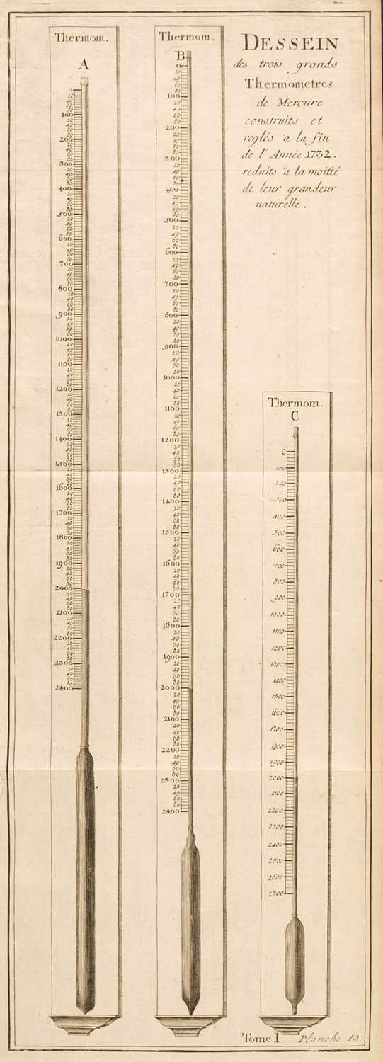 Lot 205 - De l'Isle (J. N.). Memoires pour servir... au Progrès de l'Astronomie, 1st edition, 1738