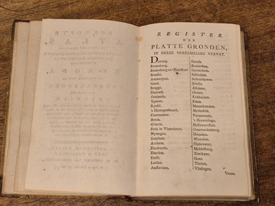 Lot 63 - Tirion (Isaak). Beknopte Atlas, circa 1750