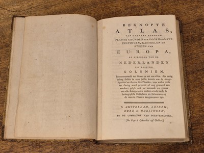 Lot 63 - Tirion (Isaak). Beknopte Atlas, circa 1750