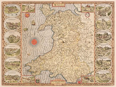 Lot 183 - Wales. Speed (John), Wales, Thomas Bassett & Richard Chiswell [1676]