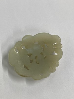 Lot 489 - Jade. A Chinese jade pei and other pieces
