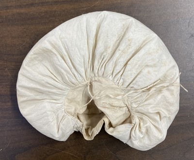 Lot 330 - Clothing. A rare pair of sleeve plumpers, circa 1830