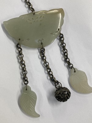 Lot 486 - Jade. A Chinese jade boulder and other pieces