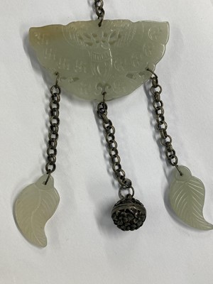 Lot 486 - Jade. A Chinese jade boulder and other pieces