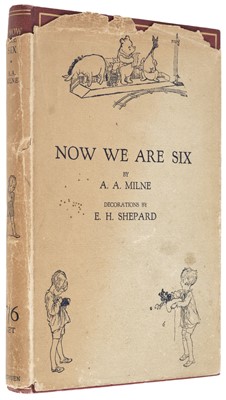 Lot 444 - Milne (A. A.). Now We Are Six, 1st edition, London: Methuen, 1927