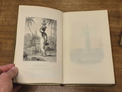 Lot 15 - Daniell (William, illustrator). The Oriental Annual, or Scenes in India, Large Paper Copies, 1834-35