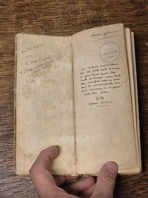 Lot 25 - Feuille (Paul de la, publisher). Les Tablettes Guerrieres..., Amsterdam: Paul de la Feuille, 1711