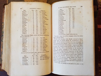 Lot 62 - The Naval Chronicle. volumes 1-19 [1799-1808], London: Burmey & Gold