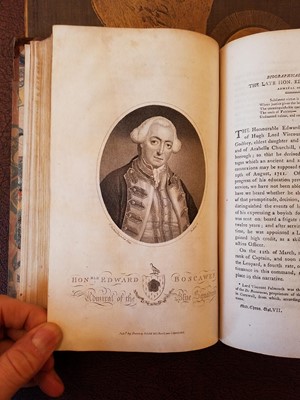 Lot 62 - The Naval Chronicle. volumes 1-19 [1799-1808], London: Burmey & Gold