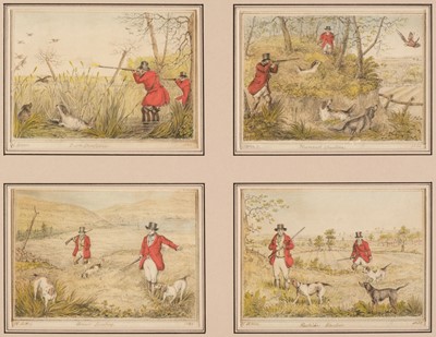 Lot 3 - Alken (Henry, 1774-1850). Shooting for Game, 1822, watercolour