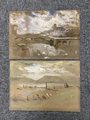 Lot 151 - Muirhead Bone (David, 1876-1953). Evening in Little Russia, circa 1901