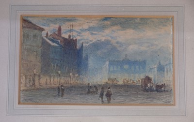 Lot 38 - Harding (James Duffield, 1797-1863). Carew Castle, August 1844, pencil..., and others