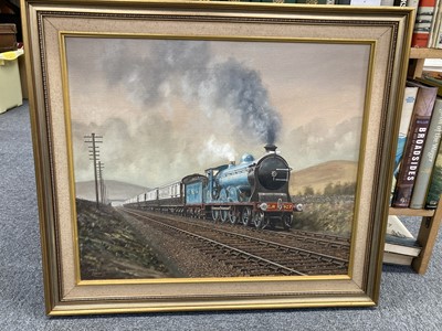 Lot 2 - Broom (Gerald, 1944-). 'Gordon Class No. 907' on Beattock Bank Dunbartonshire