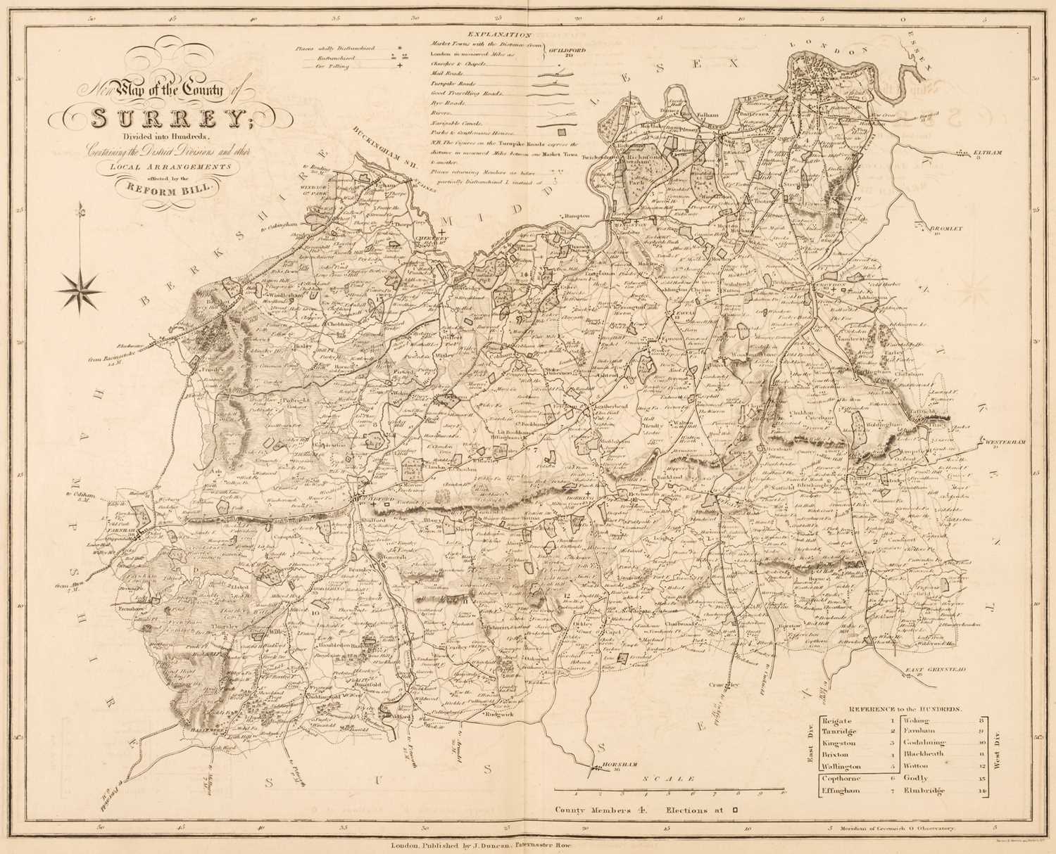 Lot 78 - Duncan (James). A Complete County Atlas of England & Wales.., 1838