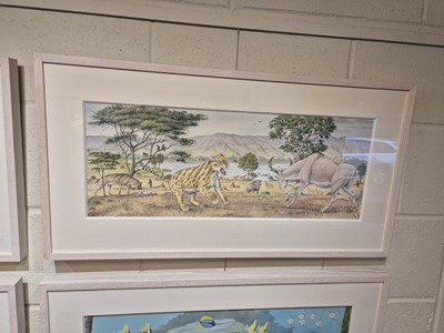 Lot 6 - Barrett (Peter, 1935-). A Set of Ten original illustrations, 2007-08