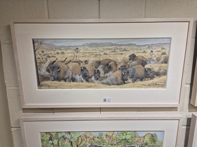 Lot 6 - Barrett (Peter, 1935-). A Set of Ten original illustrations, 2007-08