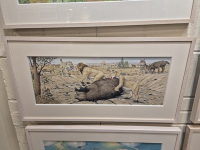 Lot 6 - Barrett (Peter, 1935-). A Set of Ten original illustrations, 2007-08