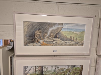 Lot 7 - Barrett (Peter, 1935-). Ten original illustrations, 2007-08