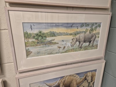 Lot 7 - Barrett (Peter, 1935-). Ten original illustrations, 2007-08
