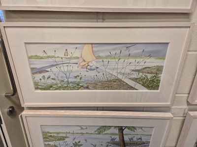 Lot 7 - Barrett (Peter, 1935-). Ten original illustrations, 2007-08