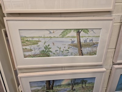 Lot 7 - Barrett (Peter, 1935-). Ten original illustrations, 2007-08