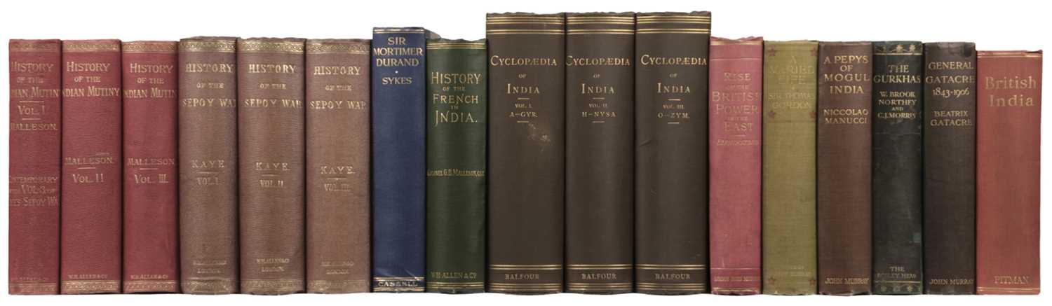 Lot 34 - Kaye (John William). A History of the Sepoy War in India, 3 volumes, London: 1875-76