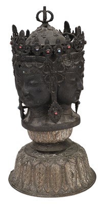 Lot 495 - Tibet. A Tibetan bronze, 19th century
