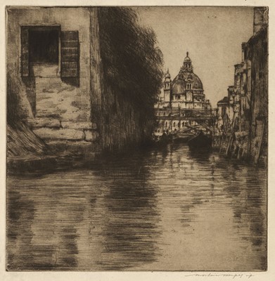 Lot 370 - Menpes (Mortimer Luddington, 1855-1938). Venetian waterways