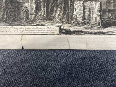 Lot 22 - Piranesi (Giovanni Battista, 1720-1778). The etchings from Vedute di Roma, 1764