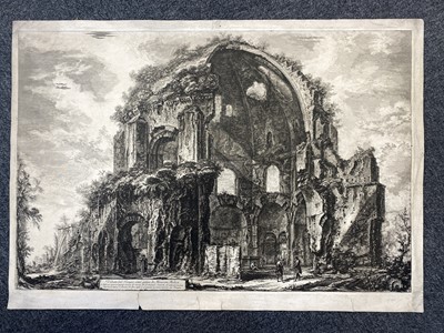 Lot 22 - Piranesi (Giovanni Battista, 1720-1778). The etchings from Vedute di Roma, 1764