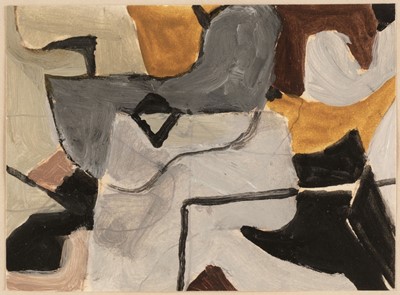 Lot 251 - Canney (Michael, 1923-1999). Composition, gouache