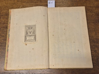 Lot 235 - Campo (Antonio). Cremona Fedelissima Citta, 1st edition, 1585
