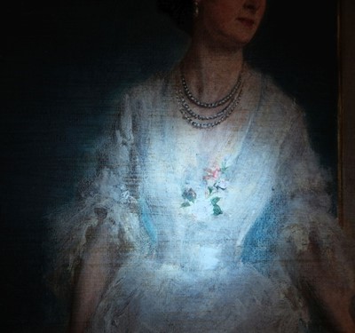 Lot 117 - Boldini, Giovanni (1842-1931). Portrait of Lady Charlotte Russell, circa 1870