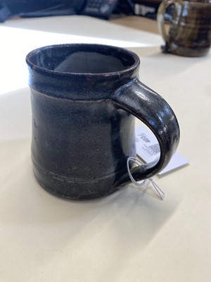 Lot 403 - Leach Pottery. Three beer tankards