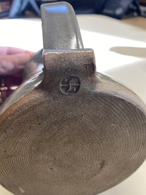 Lot 403 - Leach Pottery. Three beer tankards