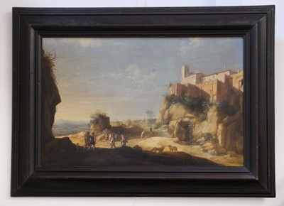 Lot 21 - Breenbergh (Bartholomeus, Deventer 1598-1657 Amsterdam). Italianate Landscape