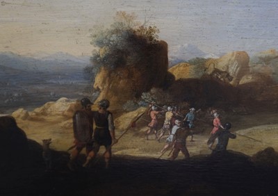 Lot 21 - Breenbergh (Bartholomeus, Deventer 1598-1657 Amsterdam). Italianate Landscape