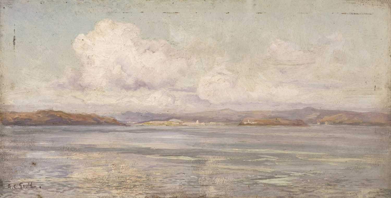 Lot 153 - Gould (Alexander Carruthers, 1870-1948). The Cumbraes: from the Arran Coast