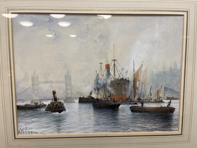Lot 193 - Wilson (Muriel, 1892-1977). Chelsea, 26 April 1946, watercolour