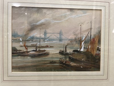 Lot 193 - Wilson (Muriel, 1892-1977). Chelsea, 26 April 1946, watercolour