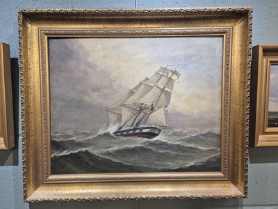 Lot 99 - Bland (E., late 19th/early 20th century). Making for Port, North Sea, 1903