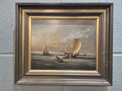 Lot 99 - Bland (E., late 19th/early 20th century). Making for Port, North Sea, 1903