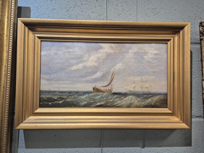 Lot 99 - Bland (E., late 19th/early 20th century). Making for Port, North Sea, 1903