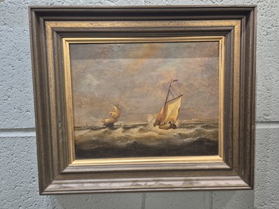 Lot 99 - Bland (E., late 19th/early 20th century). Making for Port, North Sea, 1903