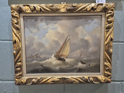Lot 99 - Bland (E., late 19th/early 20th century). Making for Port, North Sea, 1903