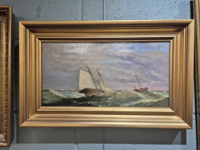 Lot 99 - Bland (E., late 19th/early 20th century). Making for Port, North Sea, 1903